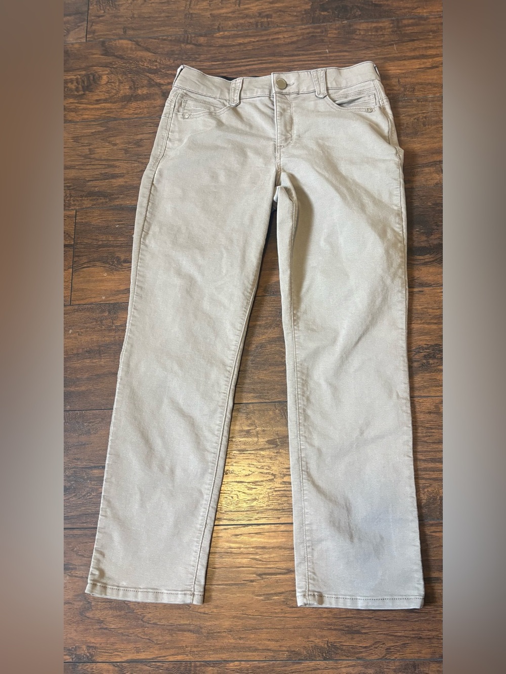 Democracy "Ab"solution Khaki Colored Pants - Size 10 (Good Condition)